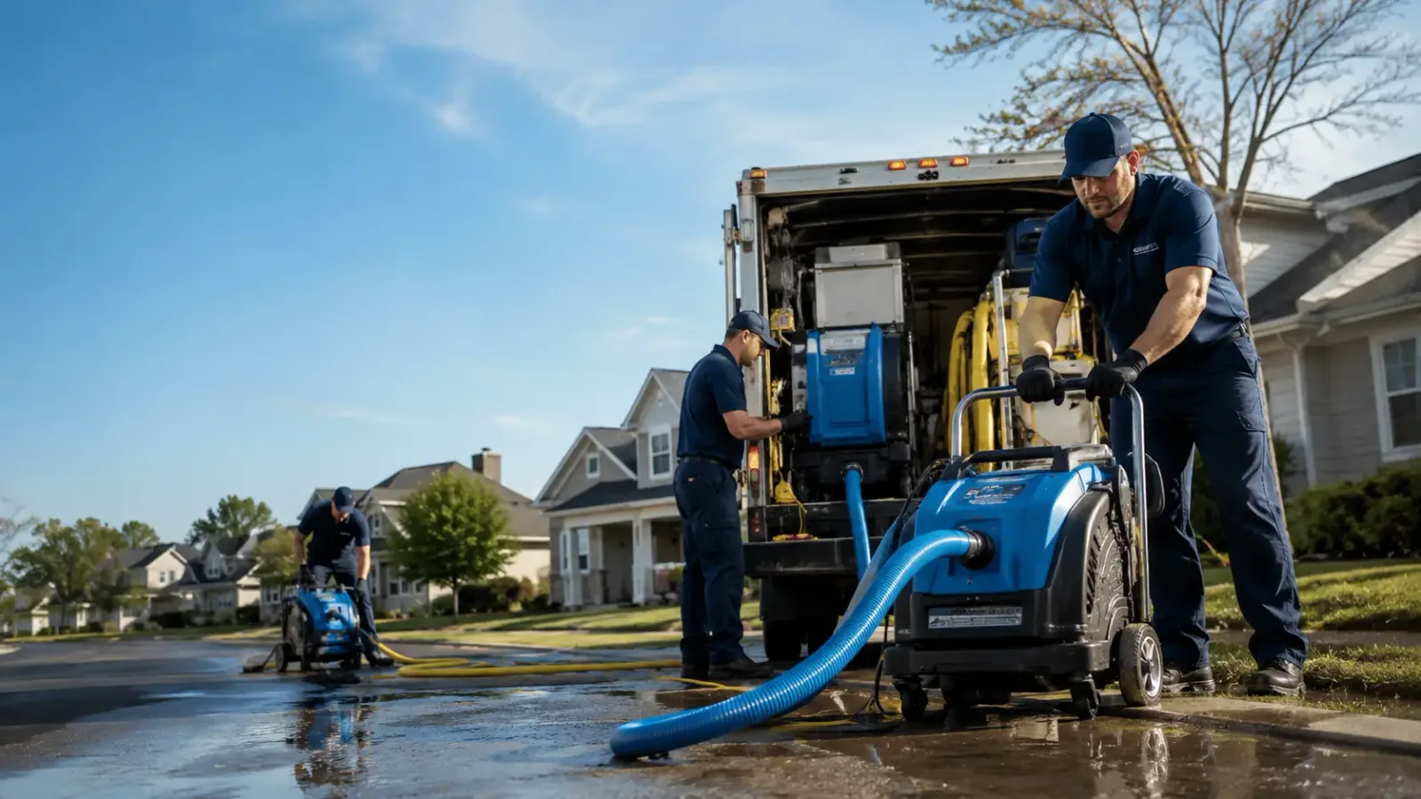 Flood Damage Cleanup in Sand Fork, WV